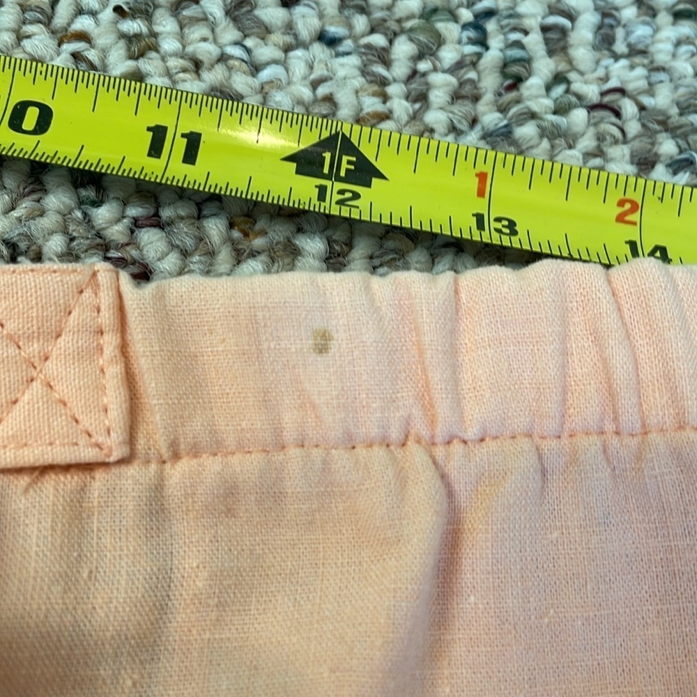 Vtg Jackson Square Peach A-Line Skirt. Size 7 - Picture 9 of 11